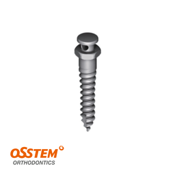 Mini implant OrthAnchor sablat - buton cu orificiu