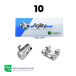 10x seturi bracketi metalici Agility Twin + tuburi sablate miniPrevail