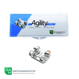 Set bracketi metalici Agility Twin .022